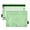 Green White Stripe, variant on Dailycode 2 Pack Pencil Pouch for 3 Ring Binder Smooth Zipper Folders with Pockets Clear Window Pencil Case, Teal White Stripe