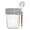 B, variant on Overnight Oats Containers, Reusable Parfait Cups, Yogurt Containers with Lids and Spoons, Salad Jars with Durable Glass Construction, Meal Prep Cups, Small Mason Jars for Milk & Cereal