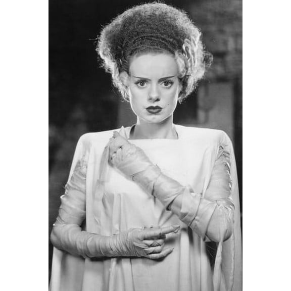 Elsa Lanchester iconic pose as Mary Shelley The Bride of Frankenstein 24x36 Poster