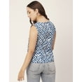 thumbnail image 2 of Moomaya Printed Sleeveless Tops For Women, V-Neck Casual Regular Fit Tank Top, 2 of 8