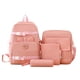 thumbnail image 2 of Xihbxyly Mochila de Lona de Gran Capacidad, Correas de Hombro Ergonómicas y Cómodas, Incluye Estuche y Bolsa de Apoyo Escolar, Ideal para Estudiantes, Tamaño 43 X 31 X 13 Cm., 2 of 5