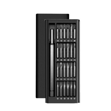 

ABIDE 25-in-1 Screwdriver Accurate Screw Bits Aluminum Alloy Electronics Multifunctional Repairing Hand Tools Kit for Household