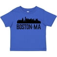 thumbnail image 3 of Inktastic Boston Massachusetts Skyline City Silhouette Boys or Girls Toddler T-Shirt, 3 of 5