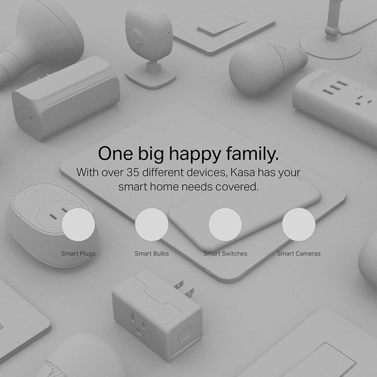 Kasa Smart Plug HS103P4, Smart Home Wi-Fi Outlet Works with Alexa