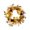 A, variant on BingTong Christmas Wreath With LED Lights – Light Up Golden Xmas Wreath Swag, LED Light Artificial Gold Leaf Red Velvet Ball Front Door Hanging Ornament, Winter Holiday Indoor Wall C