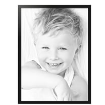 ArtToFrames 29" x 40" Black Steel Picture Frame, 29x40 inch Black MDF Poster Frame (WOM-4639),  Pack