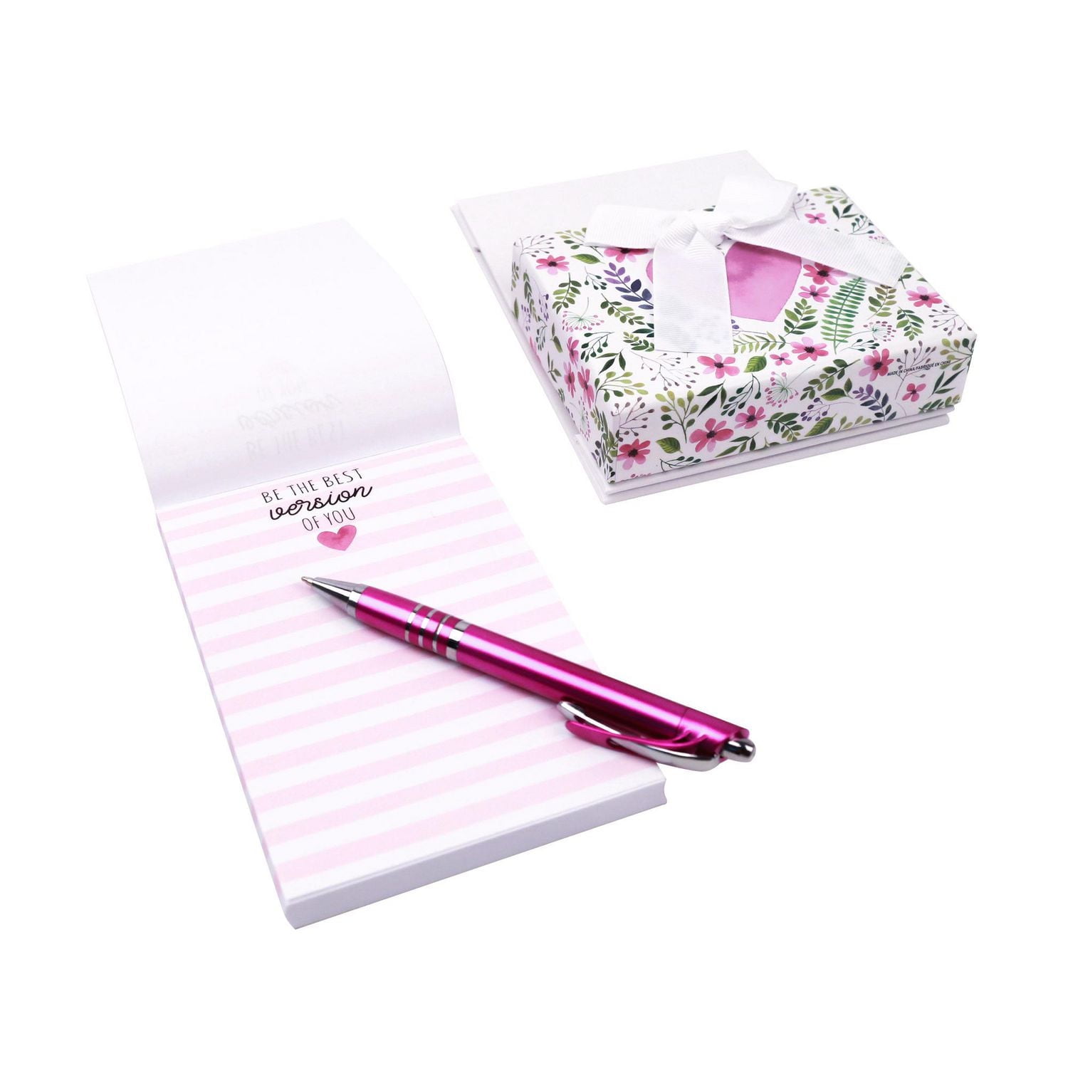 Way To Celebrate HEART NOTEPAD SET VALENTINE DECOR