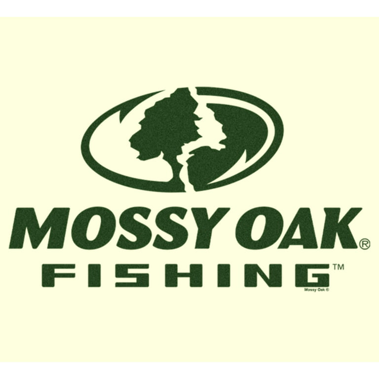 Men's Mossy Oak Fishing Logo Graphic Tee Beige Large