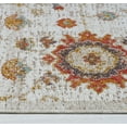 thumbnail image 6 of Ladole Rugs Timeless Collection Venice Marigold Ornamental Area Rug Carpet in Cream, 7x10 (6'5" x 9'5" , 200cm x 290cm), 6 of 6