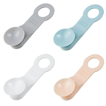 

Etereauty Toilet Handle Knob Handles Adhesive Furniture Door Cabinet Cover Lid Closet Knobs Sticky Accessories Toilet Attachment