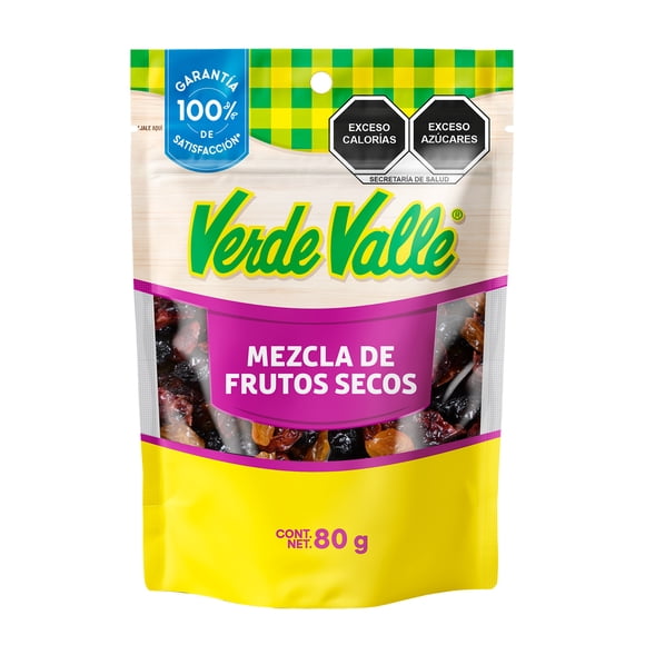 Mezcla de frutos secos Verde Valle 80 g