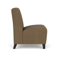 thumbnail image 4 of Lesro Ravenna Lounge Reception Armless Guest Chair in Brown, 4 of 5