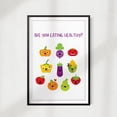 thumbnail image 2 of Designs ByLITA Healthy Eating & Nutrition 11 x 14 UNFRAMED Print Emoji Wall Art, 2 of 2