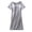 Grey, variant on CAICJ98 Nightgowns for Women Women's Casual Loose Chest Pad Mid Length Summer Short Sleeved Pajamas Bottoming Dress Night Shirt Women Sleepwear L,Black