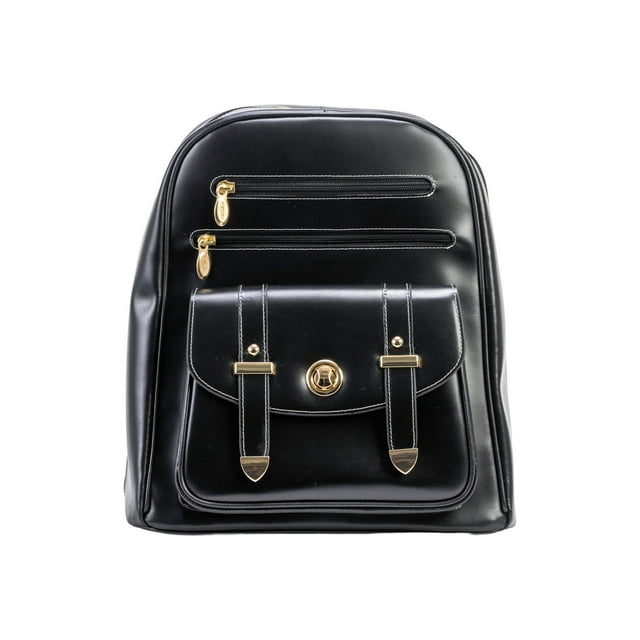 McKlein M Series ROBBINS - Notebook carrying backpack - leather - 11" - black