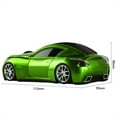 thumbnail image 4 of SHARE SUNSHINE Souris Sans Fil, Souris d'Ordinateur en Forme de Voiture 2.4GHz, Souris Optique Sans Fil avec Récepteur USB pour Ordinateur Portable PC, Vert, 4 of 8