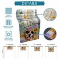 thumbnail image 6 of Spring Dog Table Runner 72 Inches, Retro Watercolor Botanical Floral Sunflower Bed Runner Dresser Scarves Tabletop for Indoor Outdoor Parties/Ceremony/Banquet, 18" x 72", 6 of 8