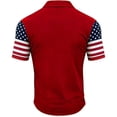thumbnail image 4 of RMGVDSD 4th of July Polo Shirts for Men 250 Years America Anniversary Patriotic Shirt Short Sleeve Casual Collared Shirt For Independence Day Celebration Versatile Fall Tops, 4 of 4