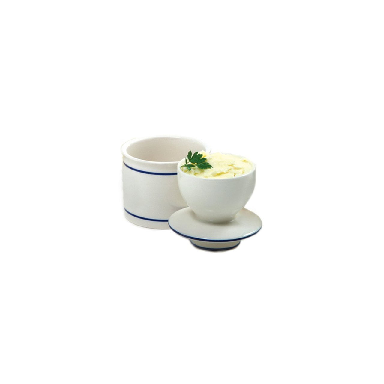 Norpro Stoneware Butter Keeper pack of 2 