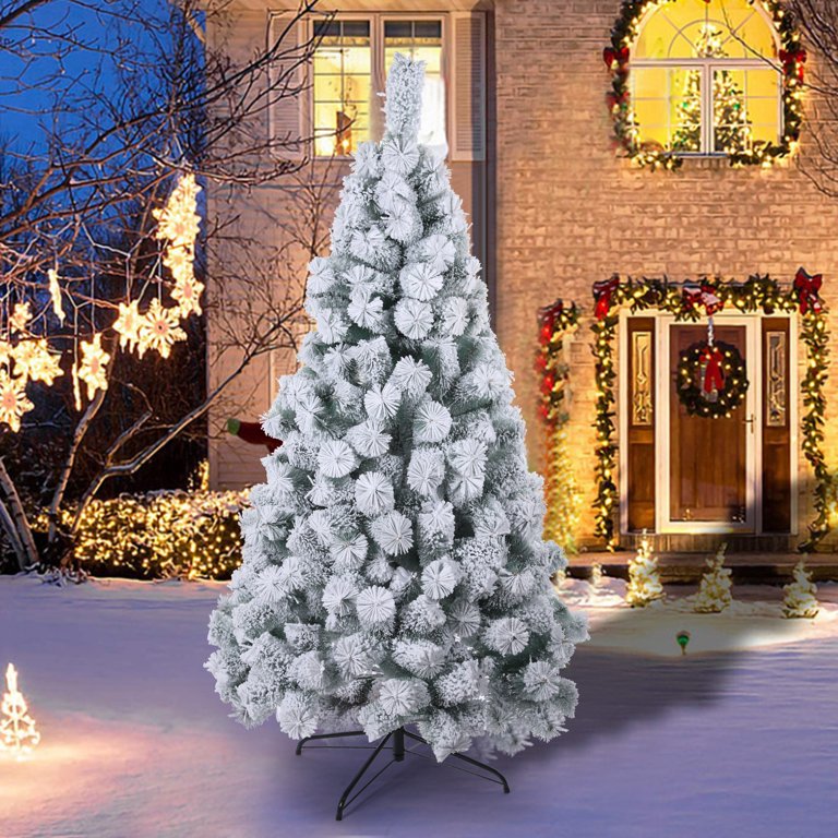 White Snow Spray Flocking Christmas Tree Artificial Snow