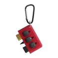 thumbnail image 1 of Almencla Golf Club Cleaning Brush Retractable 3 in 1 Compact Golf Club Groove Cleaner red, 1 of 8