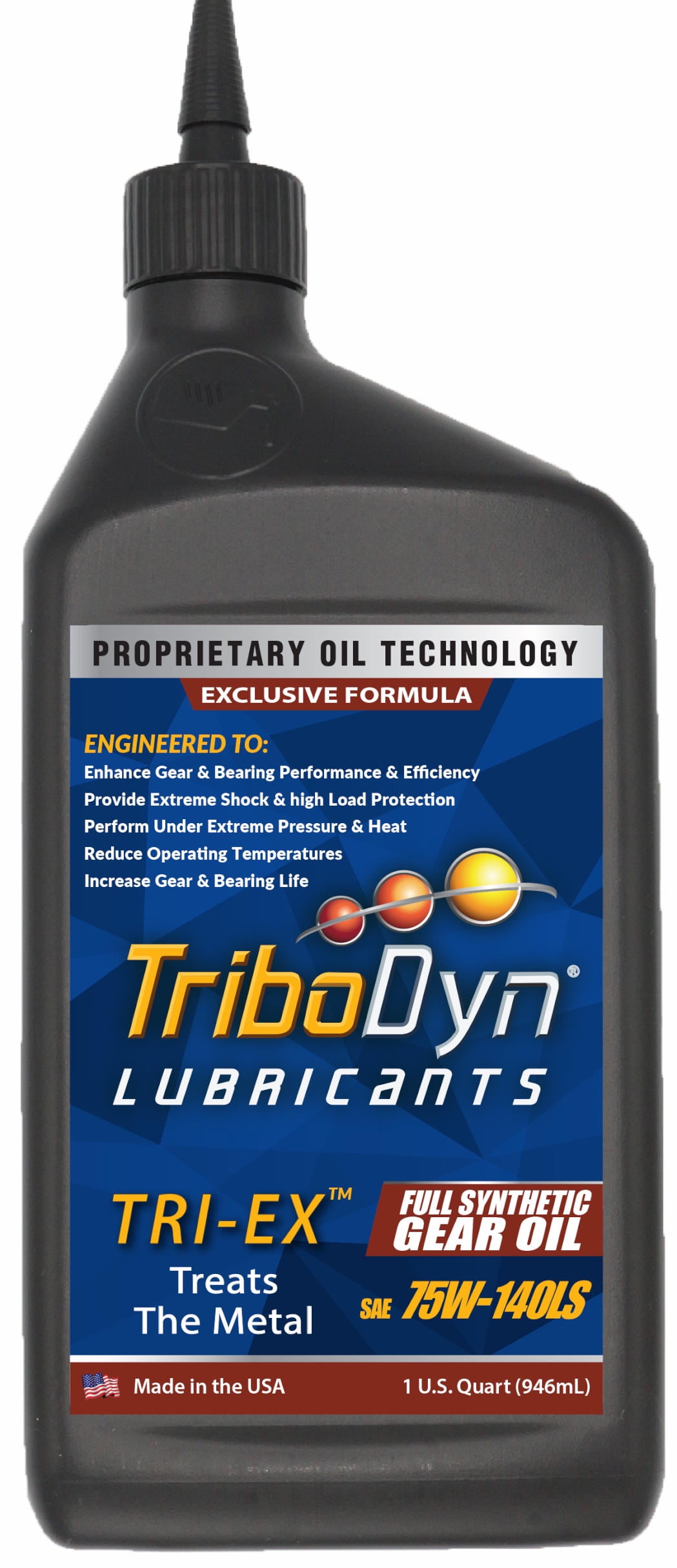 TriboDyn Synthetic 75W140 Gear Oil with Limited Slip Differential