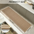 thumbnail image 3 of Artnice Kitchen Rugs, Non Slip Washable Kitchen Mats, Woven Absorbent Runner Rugs for Kitchen Floor (17"x71", Khaki), 3 of 9