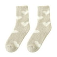 thumbnail image 1 of ManxiVoo Womens Soft Socks with Heart Pattern Lightweight Cotton Design for Athletic and Daily Comfort Wear One Size Size, 1 of 2
