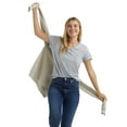 thumbnail image 5 of Hanes Women's Short-Sleeve V-Neck Graphic T-Shirt, 5 of 5