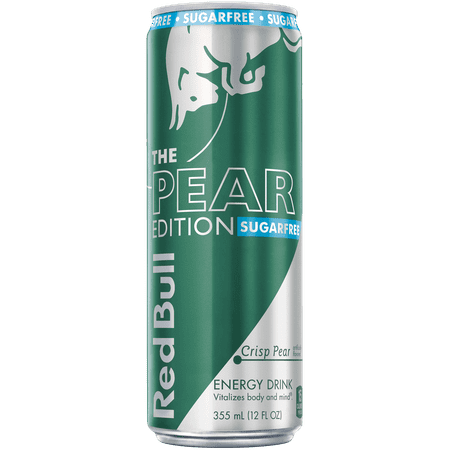 Red Bull Energy Drink, Sugar Free Pear, 12 fl oz (1 can)