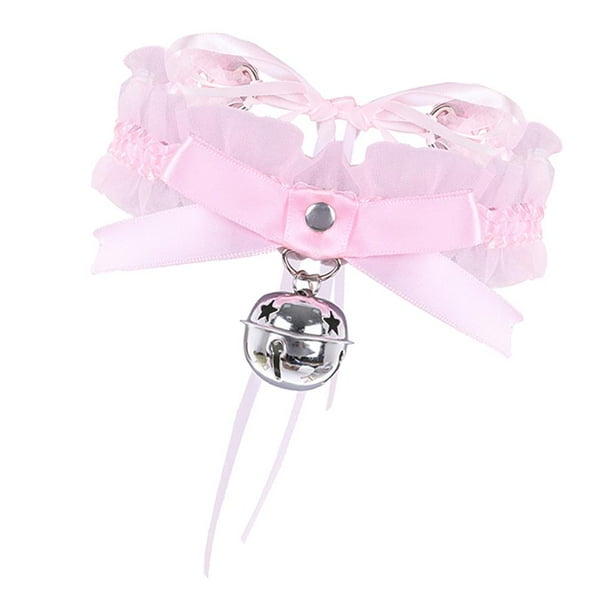 Pink store choker collar
