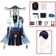 thumbnail image 1 of Genshin Impact Scaramouche Wanderer disfraz de Cosplay, traje Con sombrero y peluca para adultos, disfraces de cómic de Halloween para hombres y mujeres, 1 of 4
