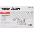 thumbnail image 2 of American Standard Cadet 2.0 Bathroom Sink Faucet 9091201.295 - Lever Handles - Nickel Finish, 2 of 2