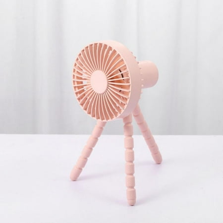 

Mini Carseat Fan Portable Personal Handheld Fan 1800mAh Battery Operated Personal Desk Fan with Flexible Octopus Tripod