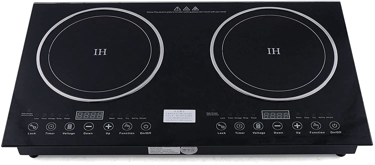 Portable Electric Induction Cooker Induction Cooktop 2 Burner Counter Top