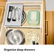 thumbnail image 3 of Organizador de Cajones Ajustable Profundo OXO Good Grips, 3 of 8