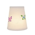 thumbnail image 5 of Aspen Creative 32441-6 Small Hardback Empire Shape Chandelier Clip-On Lamp Shade Set (6 Pack), Transitional Design in White, 5" bottom width (3 1/2" x 5" x 5 1/2"), 5 of 7