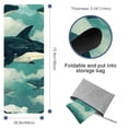 thumbnail image 4 of Whale Gym Towels with Storage Bag, 72.8"x26.8" - Suitable for Yoga, Pilates, Fitness, etc. - Hot Yoga Towel and Yoga Mat Towel Included, 4 of 6