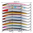 thumbnail image 4 of Eigraketly Señuelo de pesca Premium Minnow, amplia aplicación, resistente ABS, señuelos duros para lubina, juego de Señuelos de Pesca Pescar, 4 of 6