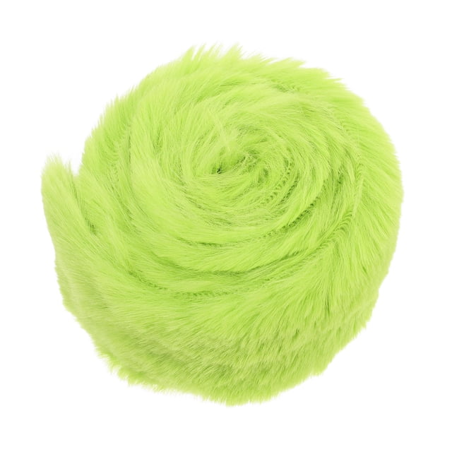 QUMIIRITY Material Plush Verde Para Decorar Ropa Y Manualidades Con Resistente