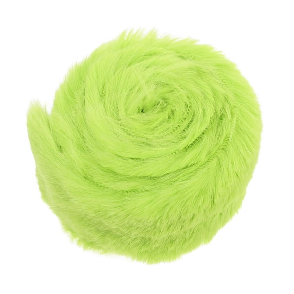 QUMIIRITY Material Plush Verde Para Decorar Ropa Y Manualidades Con Resistente