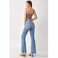 thumbnail image 5 of Risen Jeans - High-Rise Full-Length Flare Jeans with Vintage Frayed Hem (30.5" Inseam) - RDP1277, 5 of 10