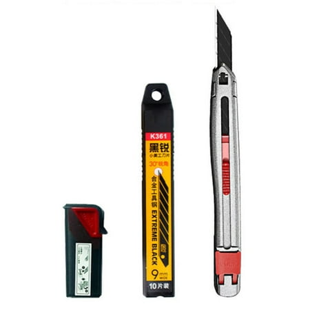

Creative Retractable Hobby Knife Craft Knife Hobby Knife Knife Knives for Detail Model Work Scrapbooking Supplies 3.3006CA Set Utility