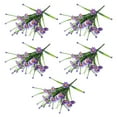 thumbnail image 4 of relayinert 5pcs/set Space With Artificial Daisies Realistic Appearance And Low Maintenance purple 5Set, 4 of 6