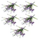 thumbnail image 1 of Inteprter 5 unids/set margaritas artificiales durabilidad duradera interior o exterior flores y plantas de imitación Decoración púrpura, 1 of 6