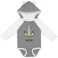thumbnail image 3 of Inktastic Unicorn Earth Day Girls Long Sleeve Baby Bodysuit, 3 of 5