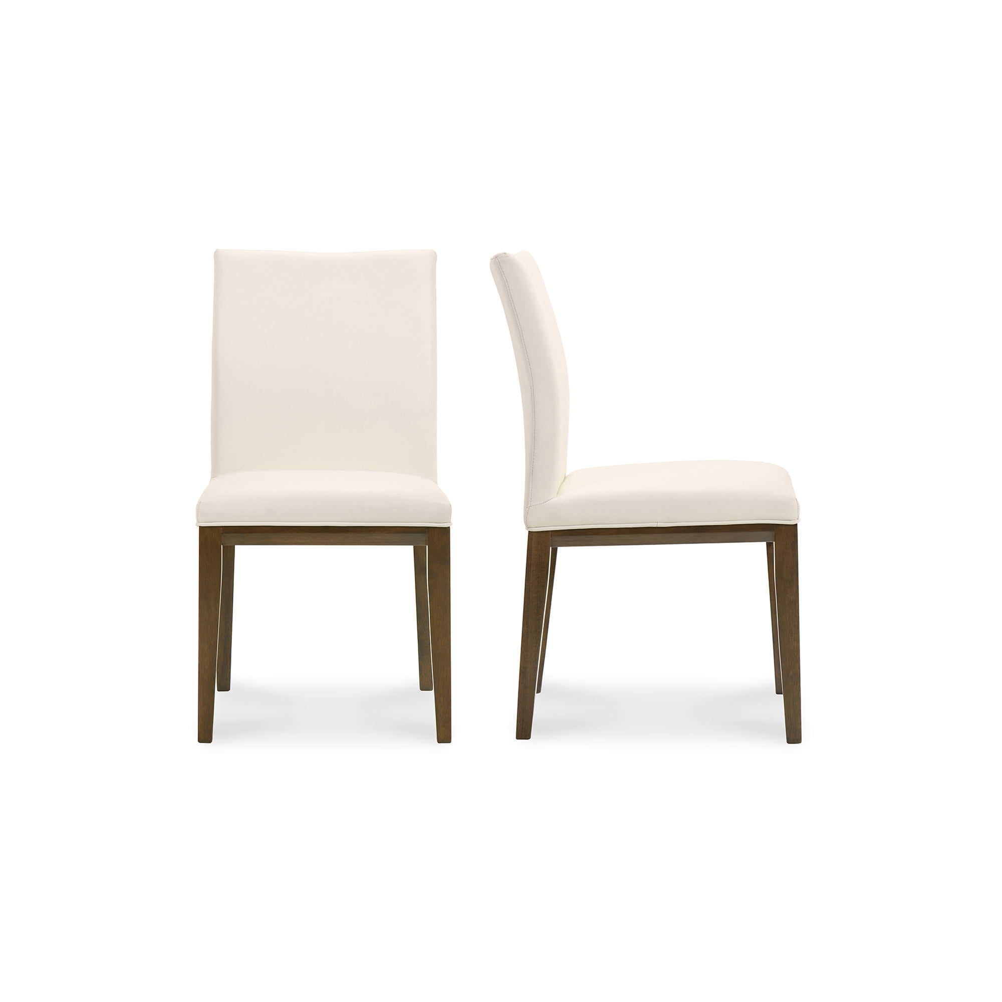 Moe's Home Collection Frankie Dining Chair White-Set Of Two