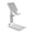 White, variant on Foldable Desktop Phone Stand, Cell Phone Stand, Lazy Portable Telescopic Mobile Phone Stand Foldable Desktop Mobile Phone Holder, Compatible with All Mobile Phones