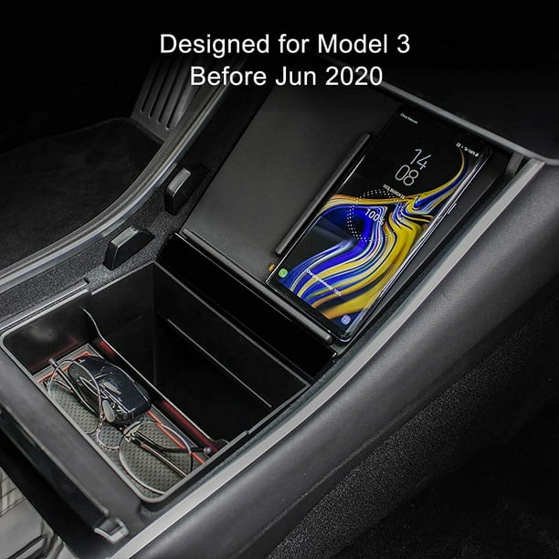 Tesla AirPods Pro Chargeur pour rechargement par induction avec porte-carte