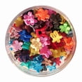 thumbnail image 1 of Pinzas para el cabello con flores NikouMX 50 piezas mini horquillas, 1 of 8